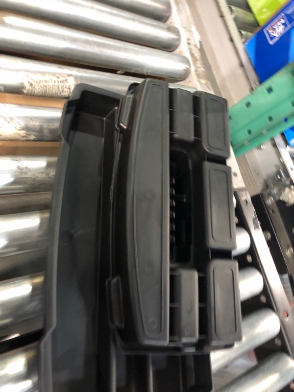 Photo 1 of MAXPOWER Tool Box Set with Removable Tool Trays, Portable Tool Box Organizers, 3 Pieces Plastic Storage Boxes, 13-inch 15-inch & 17-inch 3 Pcs