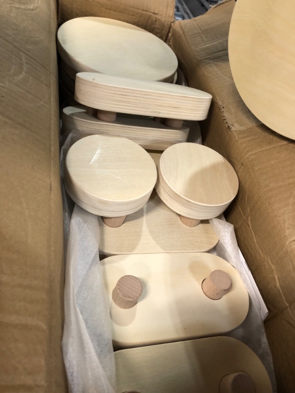 Photo 1 of **SEE NOTES**
Tiny Land Wooden Balance Beam, 6 PCS Toddler Balance Boards, Montessori Balance 
