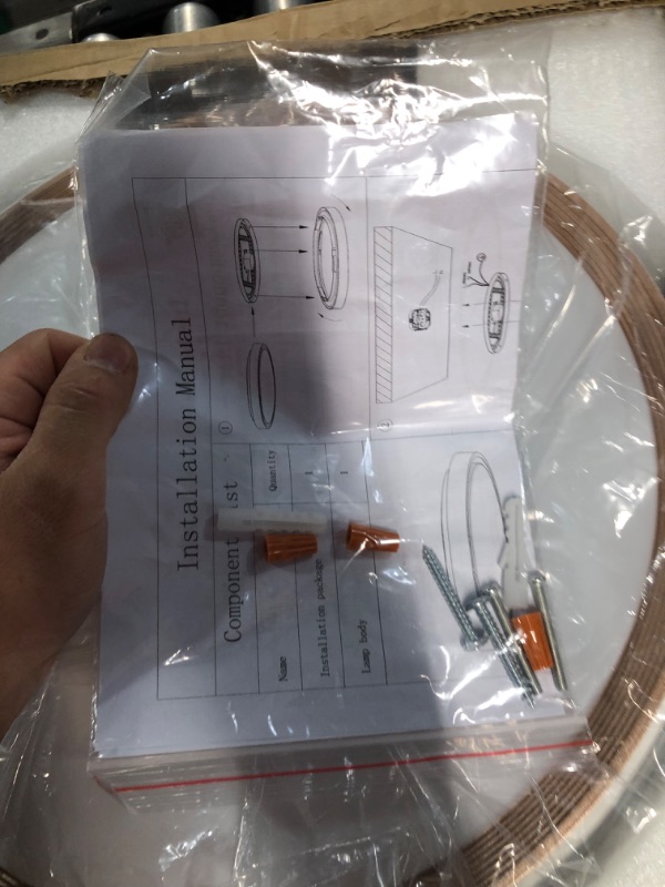 Photo 1 of *USED* SHIGUANG Flush Mount Ceiling Light, 16 Inch 26W 3000K Modern LED Ceiling Light 