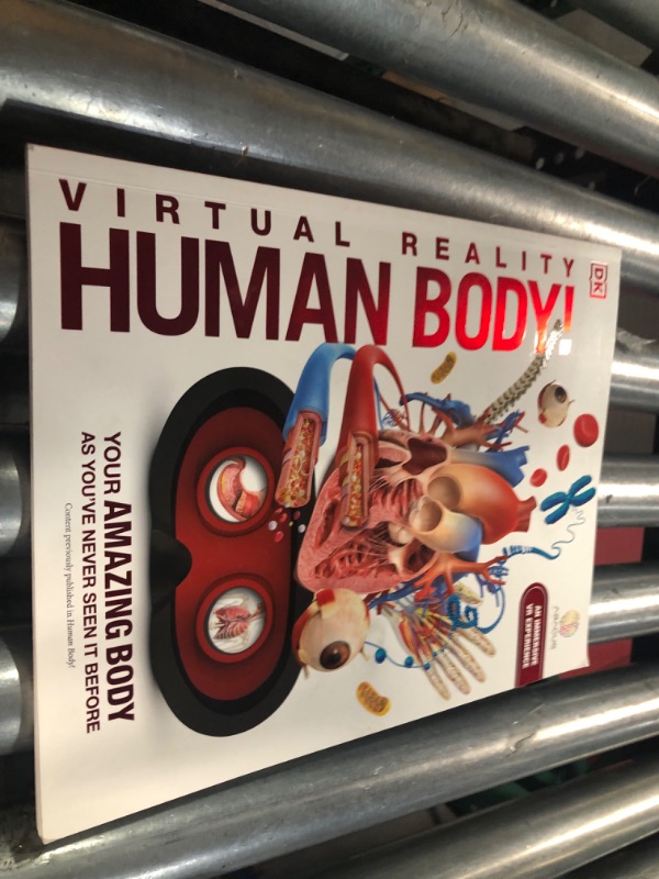 Photo 3 of Abacus Brands Virtual Reality Human Body - Illustrated Interactive VR Book and STEM JUST BOOK*