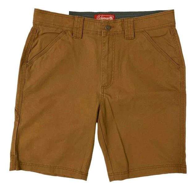 Photo 1 of Coleman Men's Relaxed Fit Tear Resistant Stretch Utility Shorts 38
