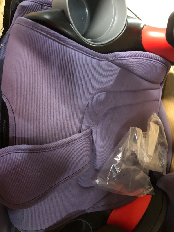 Photo 3 of Britax Highpoint Backless Belt-Positioning Booster Seat, SafeWash Purple Ombre