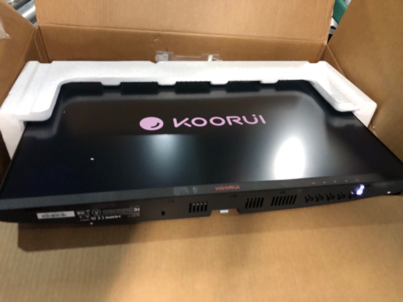 Photo 6 of KOORUI 24 Inch Computer Monitor -FHD 1080P Gaming Monitor 165Hz VA 1ms Build-in FreeSync™, Compatible G-sync, LED Monitors with Ultra-Thin, 