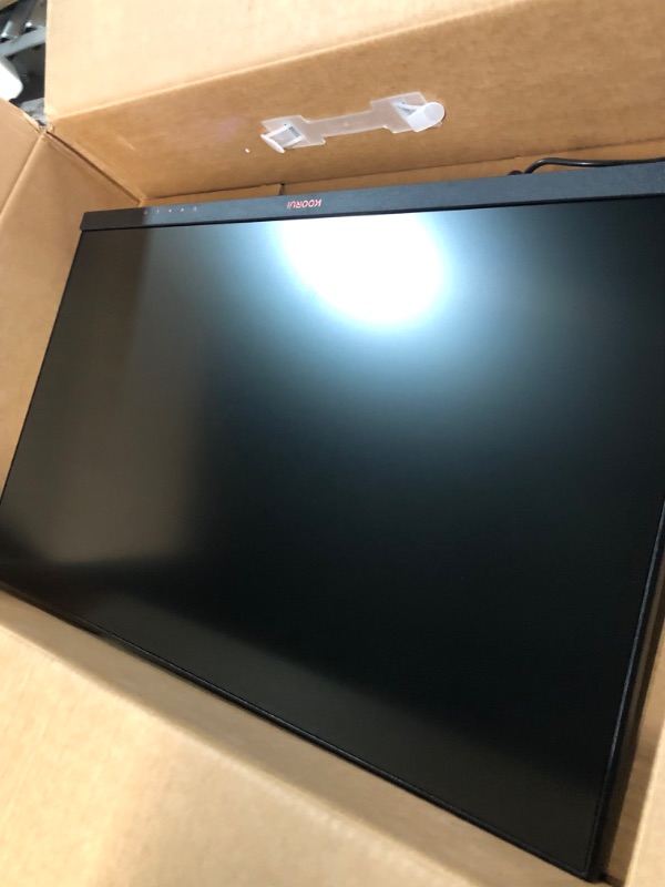 Photo 2 of KOORUI 24 Inch Computer Monitor -FHD 1080P Gaming Monitor 165Hz VA 1ms Build-in FreeSync™, Compatible G-sync, LED Monitors with Ultra-Thin, HDMI X2 /DP, VESA Compatible, Tilt Adjustable, Eye Care 24E4