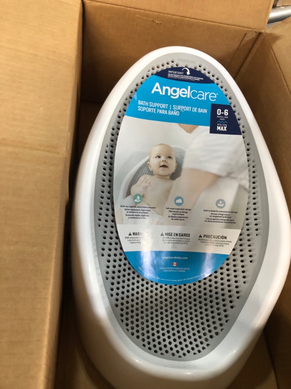 Photo 3 of Angelcare Baby Bath Support (Grey) | Ideal for Babies Less than 6 Months Old