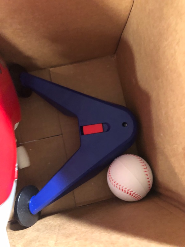 Photo 5 of (USED) Franklin Sports Kids Pitching Machine - Plastic Baseball Pitching Machine 