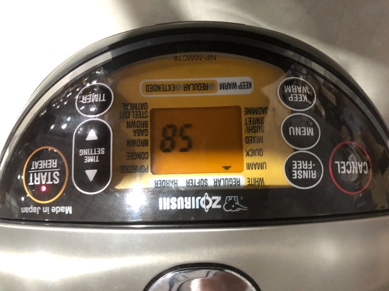 Photo 5 of ***USED - SEE NOTES***
Zojirushi Pressure Induction Heating Rice Cooker, NP-NWC18