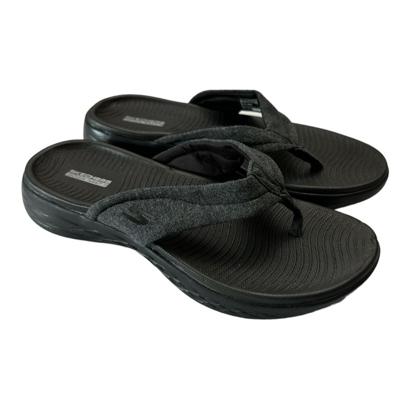 Photo 1 of (USED) Skechers Women's Machine Washable on the Go Flip Flop Sandals size 9

pack of 2 