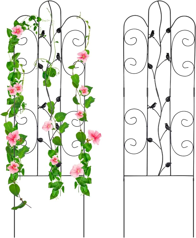 Photo 1 of **SEE NOTES**XYADX Metal Garden Trellis for Climbing Plants & Roses 61''x 18.5" (1 PACK)