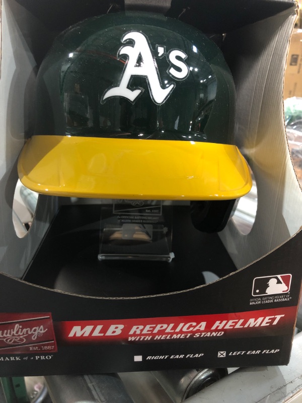 Photo 4 of Rawlings Official MLB Mach Pro Replica Baseball Batting Helmet Series Atlanta Braves