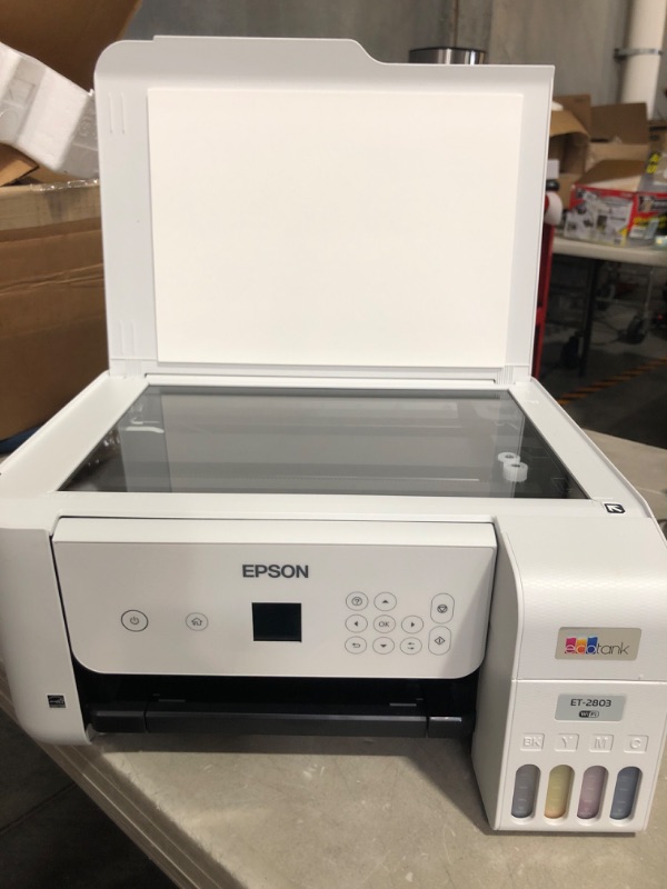 Photo 3 of * used * Ink pads need replaced

Epson EcoTank ET-2803 Wireless Color All-in-One Cartridge-Free Supertank Printer with Scan, Copy and AirPrint Support