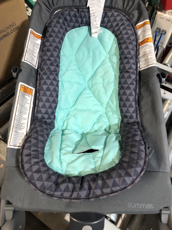 Photo 3 of **USED** *PARTS* Summer Rocke(Gray and Teal) Convenient and Portable Rocker