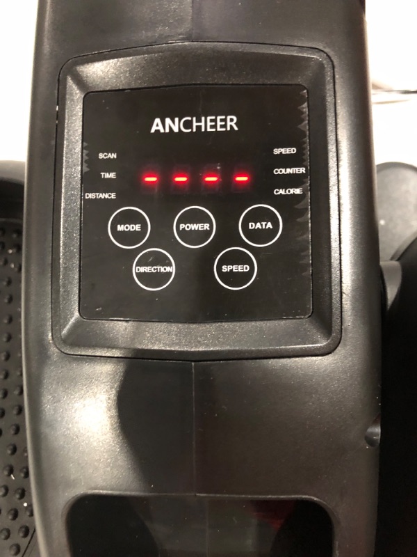 Photo 3 of **NEW** TESTED POWERS ON  ANCHEER Under Desk Elliptical Machine, Pedal Bike Exerciser, Electric Under Desk Elliptical Machine Trainer with Built in Display Monitor Quiet & Compact Exercise Equipment 