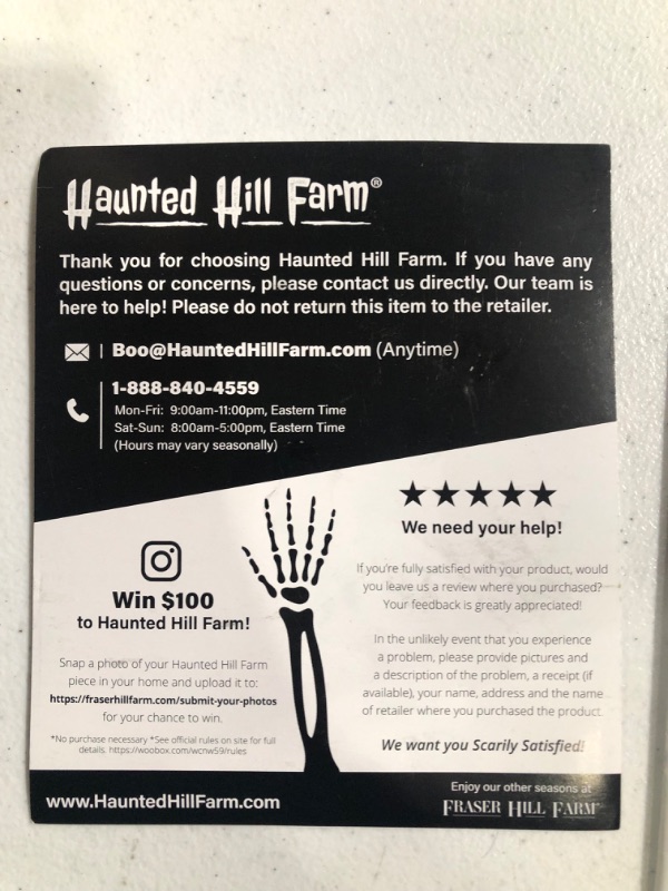 Photo 1 of NEW PRIOR  Haunted Hill Farm 22 in. Pop-Up Animatronic Ghoul, Indoor/Outdoor, Flashing Red Eyes, Battery-Operated, HHFJZOMB-1LSA Halloween Decoration, Color 6 22" Animated Jumping Zombie