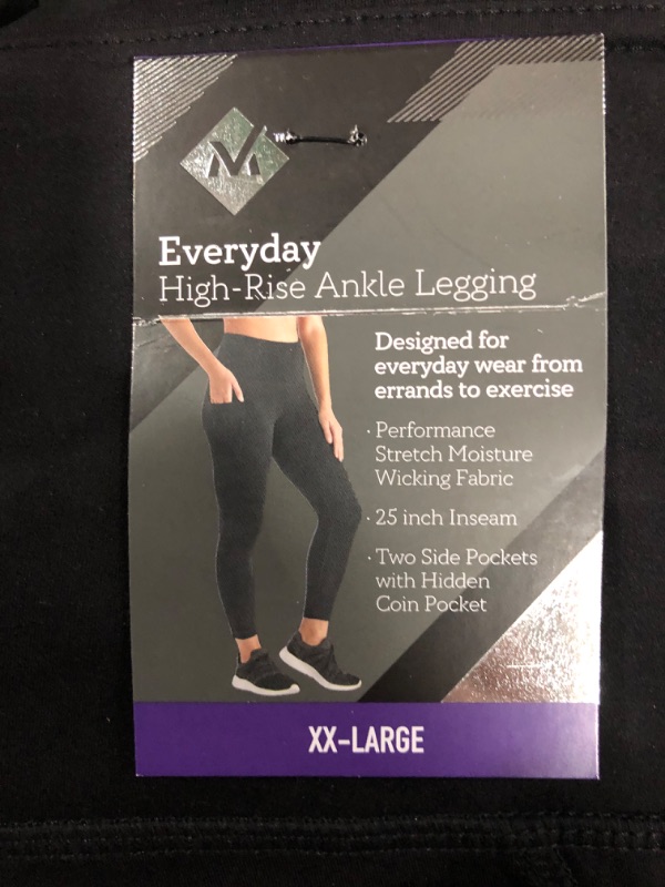 Photo 3 of HIGH RISE ANKLE LEGGINS  XXL 5 PAIRS 