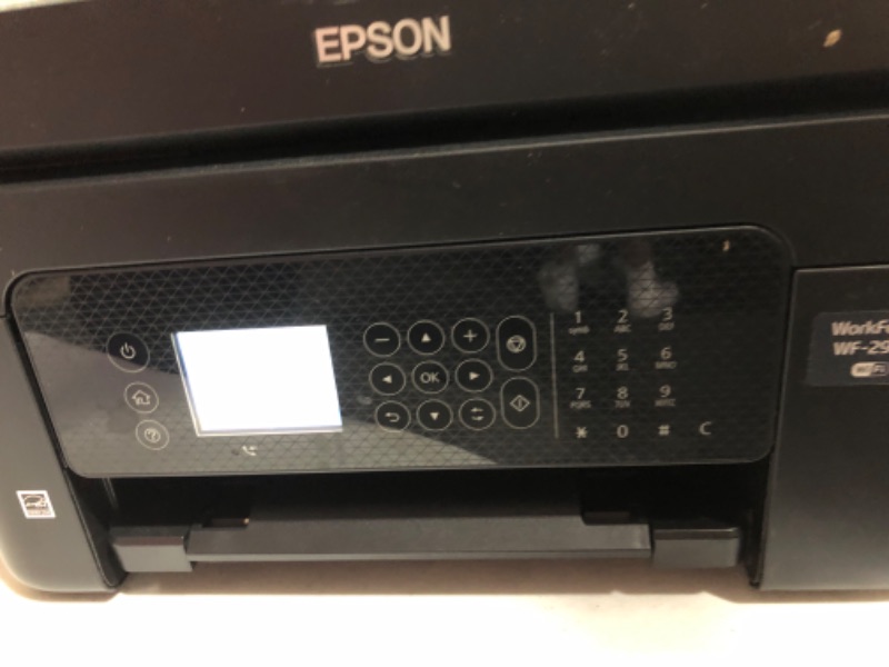 Photo 3 of Epson Workforce WF-2930 Wireless All-in-One Printer with Scan, Copy, Fax, Auto Document Feeder, Automatic 2-Sided Printing and 1.4" Color Display