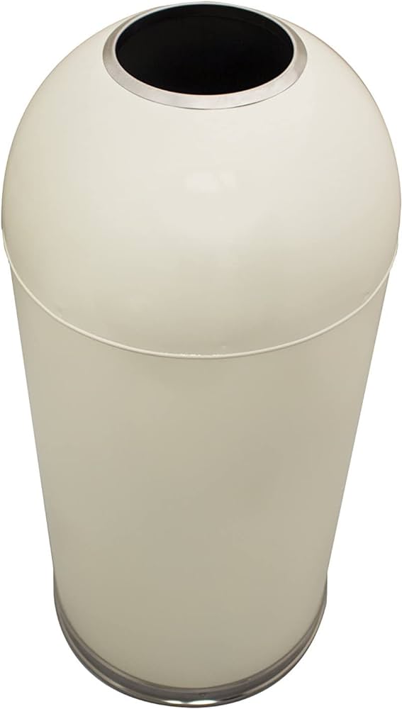 Photo 1 of  Industries 415DTAL Steel 15-Gallon Standard Open Top Indoor Waste Receptacle 