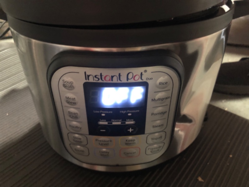 Photo 3 of damaged Instant Pot Duo 7-in-1 Electric Pressure Cooker, 6qt