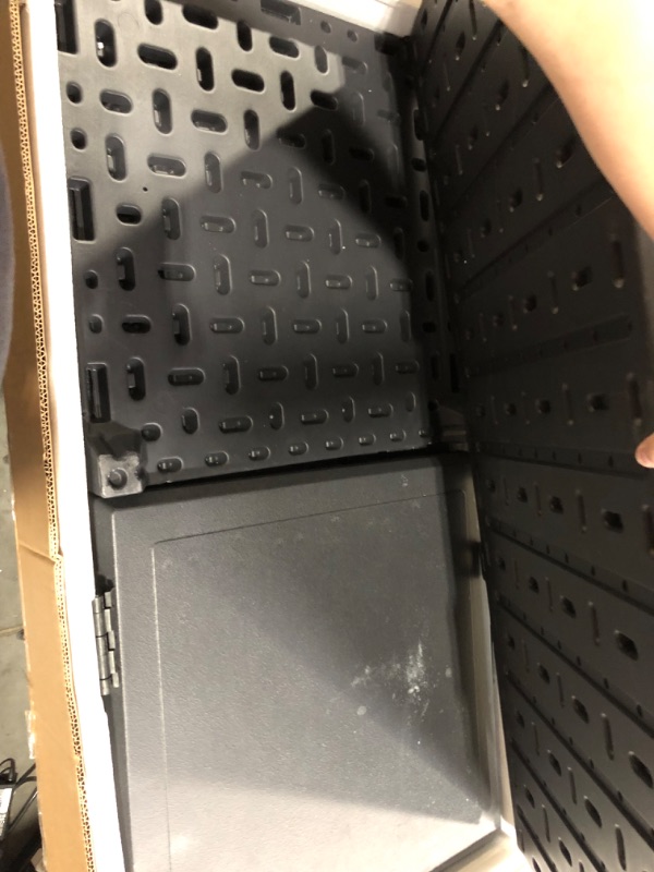 Photo 1 of YITAHOME 60 Gallon Large Package Delivery and Storage Box with Lockable Secure, Double-Wall Resin Outdoor 