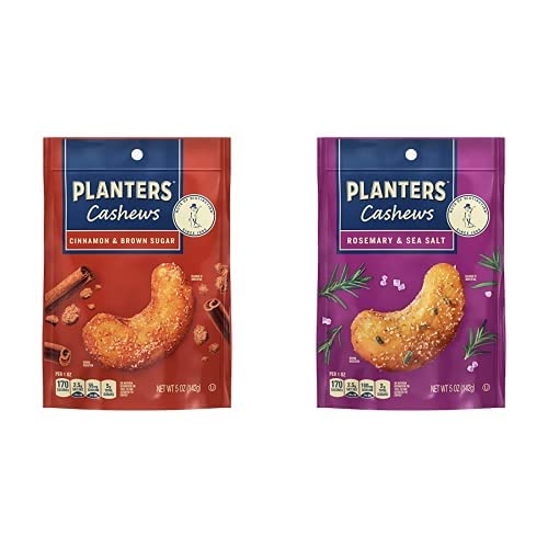 Photo 1 of *NON REFUNDABLE* 2 Pack Bundle of PLANTERS Cashews Cinnamon & Brown Sugar, 5 Oz 