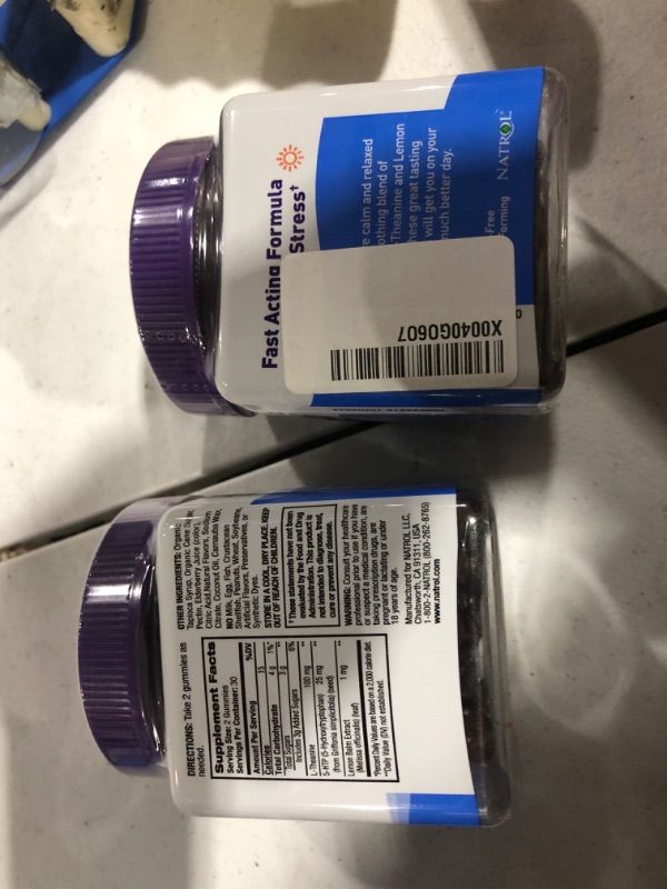 Photo 3 of (2 pack)Natrol Relax + Day Calm With L-Theanine, 5-HTP and Lemon Balm,  60 Day Supply