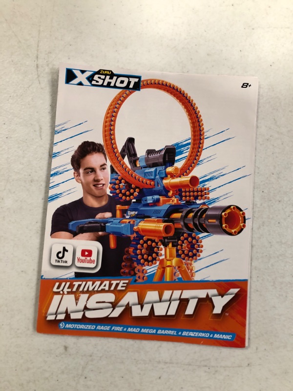 Photo 3 of **PARTS ONLY** X-Shot Insanity Motorized Rage Fire (72 Darts) by ZURU