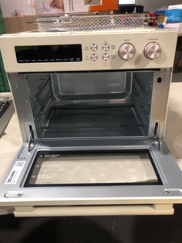 Photo 7 of *** SEE NOTES*** 
VAL CUCINA Infrared Heating Air Fryer Toaster Oven, Extra Large Countertop Convection Oven 10-in-1 Combo
