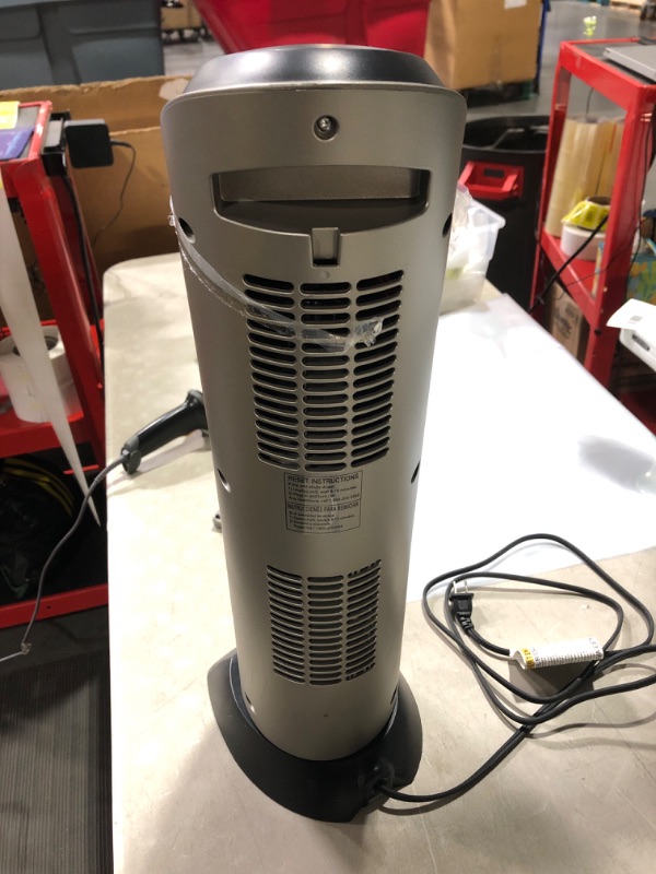 Photo 1 of **UNTESTED**
Lasko 5160 Portable Electric 1500 Watt Room Oscillating Ceramic Tower Space Heater