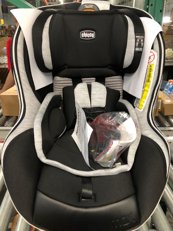 Photo 3 of Chicco NextFit Max Zip Air | Convertible Car Seat| Rear-Facing Seat for Infants 12-40 lbs. GREY/BLACK 