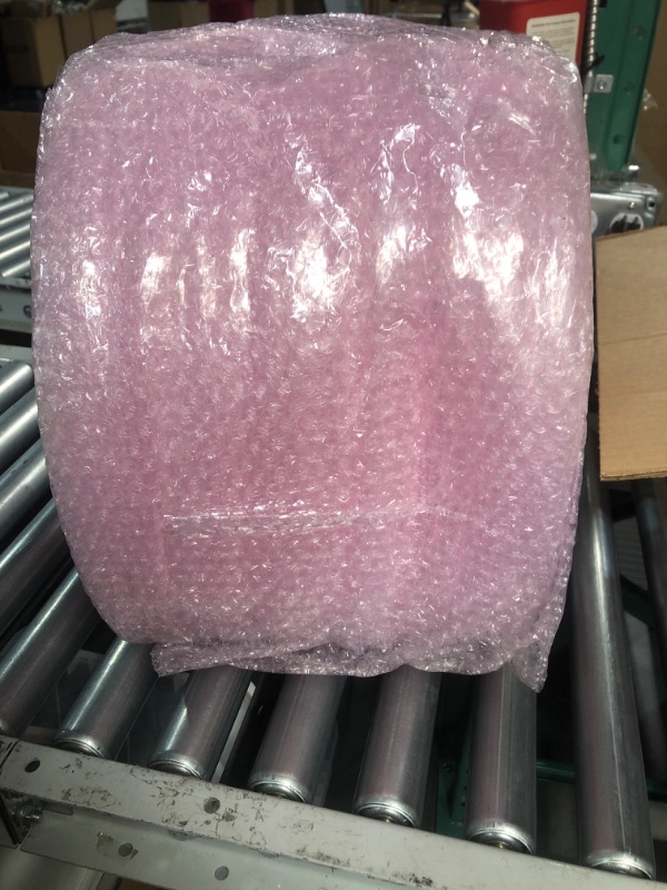 Photo 3 of Small 3/16-Inch Pink Anti-Static Bubble Cushioning Wrap Roll, 175-Foot by 12-Inches Wide 