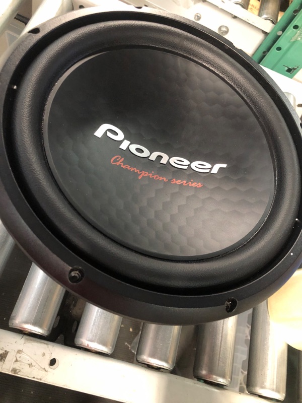 Photo 4 of Pioneer TSW312D4 Champion Series 12" 1500 Watt Dual 4 Ohm Voice Coil DVC Car Subwoofer