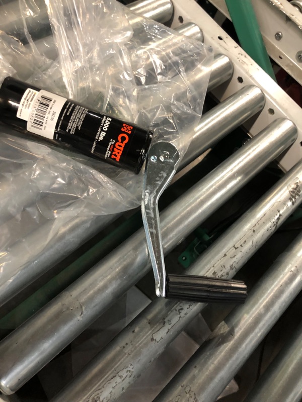 Photo 1 of CURT 28250 A-Frame Trailer Jack, 5,000 lbs, 14-1/8 Inches Vertical Travel