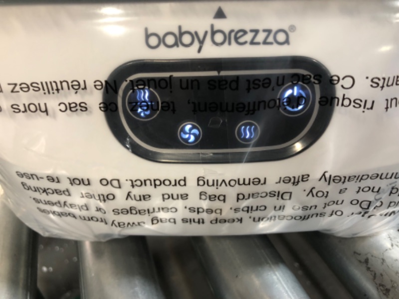 Photo 3 of Baby Brezza Baby Bottle Sterilizer and Dryer Advanced – Electric Steam Sterilization Machine – Universal Sterilizing for All Bottles: Plastic + Glass + Pacifiers + Breast Pump Parts - HEPA Filtration