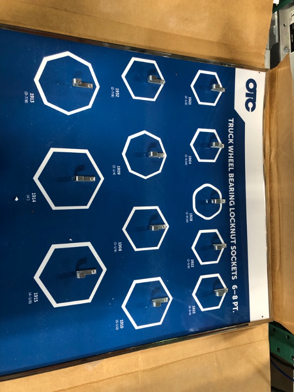Photo 1 of OTC 62910 Display Board for '9852' Socket Set