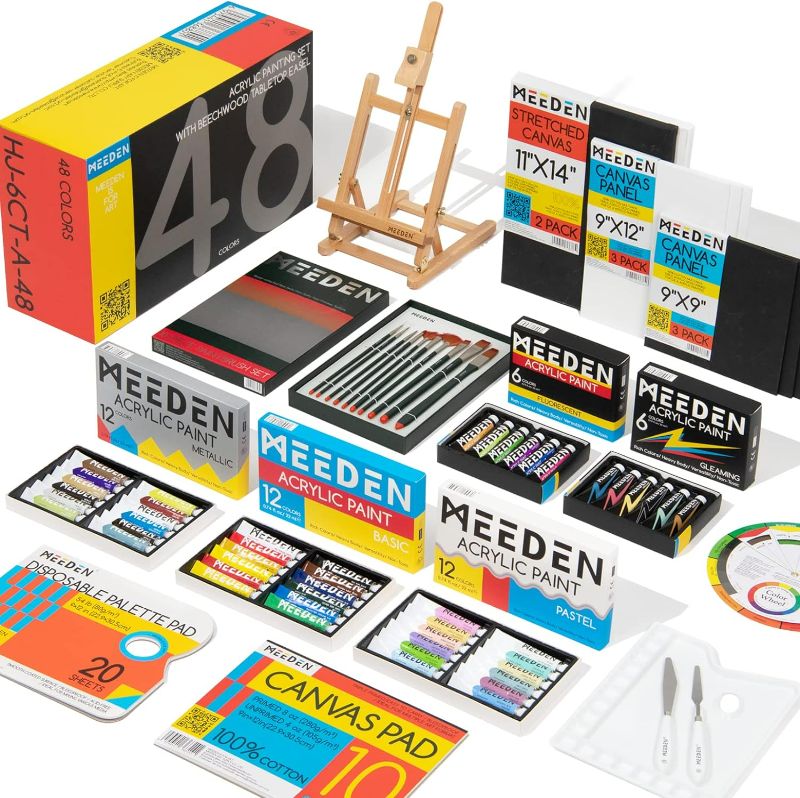 Photo 1 of *** stock photo**** see picturesMEEDEN Acrylic Painting Kit,