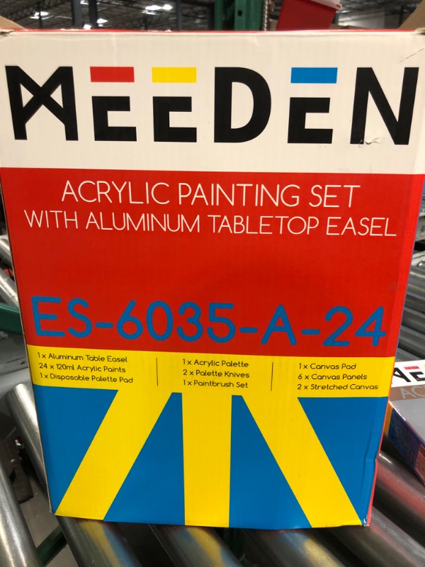 Photo 4 of *** stock photo**** see picturesMEEDEN Acrylic Painting Kit,