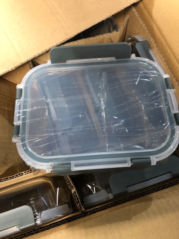 Photo 1 of KOMUEE 10 Packs Glass Meal Prep Containers