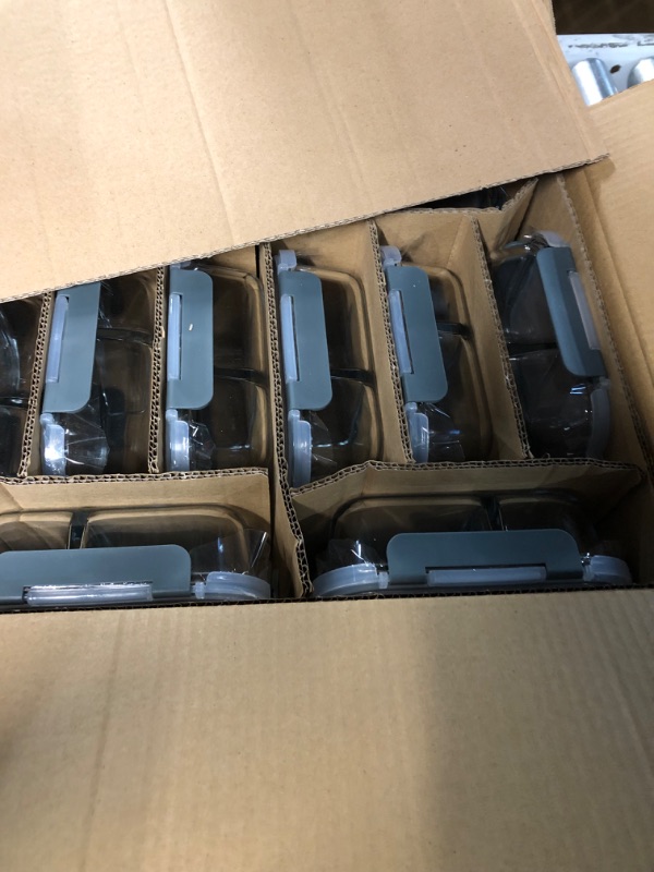 Photo 1 of KOMUEE 10 Packs Glass Meal Prep Containers