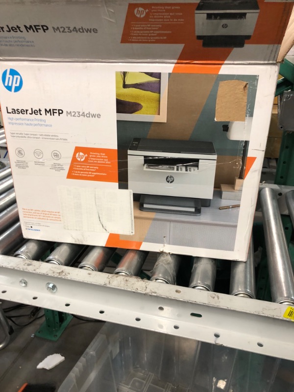 Photo 2 of **PARTS ONLY**
HP LaserJet MFP M234dwe All-in-One Wireless Black & White Printer with HP+ and 6 Months Free-cartridges (6GW99E)