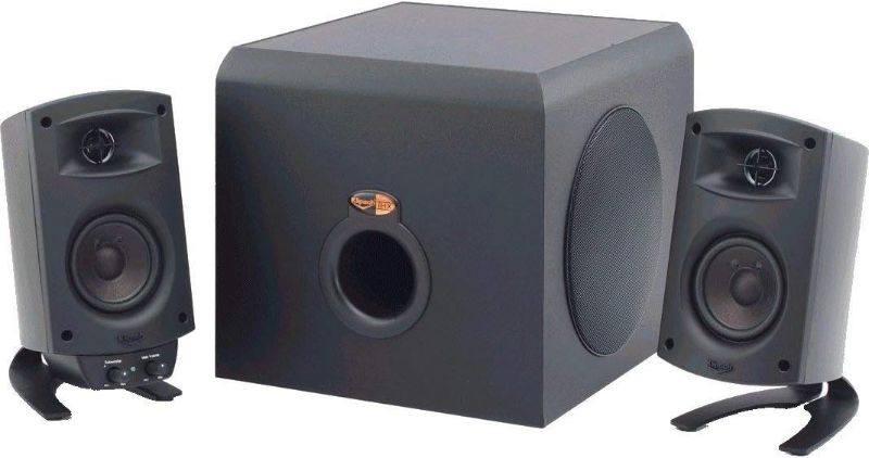 Photo 1 of Klipsch ProMedia 2.1 THX Certified Computer Speaker System (Black) 3-piece