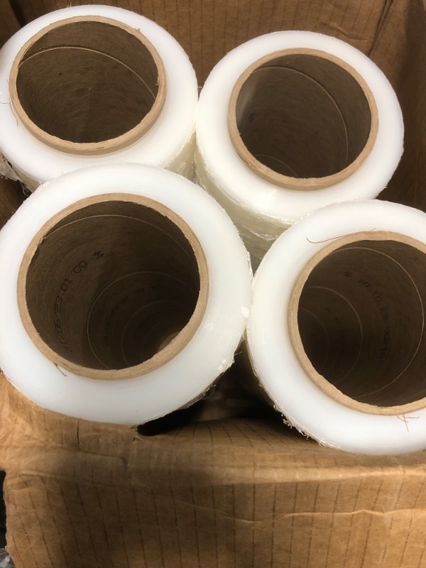 Photo 3 of PackageZoom 4 Rolls Stretch Wrap Heavy Duty