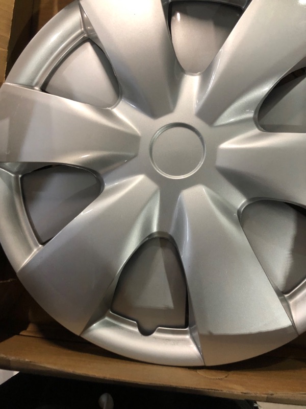 Photo 4 of MARROW One Wheel Cover Hubcap Fits 2007-2011 Toyota Camry; 16 Inch; 6 Spoke; Silver