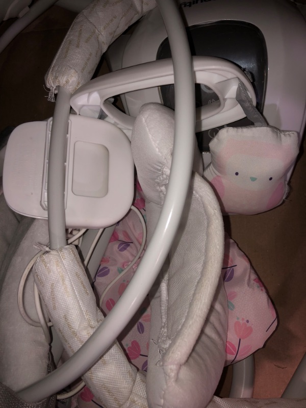 Photo 4 of ***NOT IN ORIGINAL PACKAGING - UNABLE TO TEST***
Ingenuity SimpleComfort Lightweight Multi-Direction Compact Baby Swing - 6 Speeds