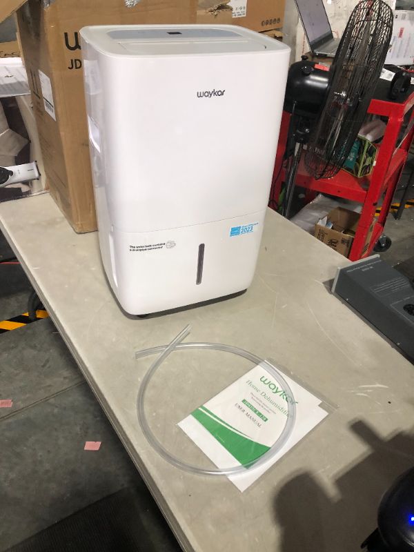 Photo 2 of ***FAN DOESN'T POWER ON - UNABLE TO TROUBLESHOOT***
Waykar 120 Pints Energy Star Dehumidifier for Spaces up to 6,000 Sq. Ft at Home