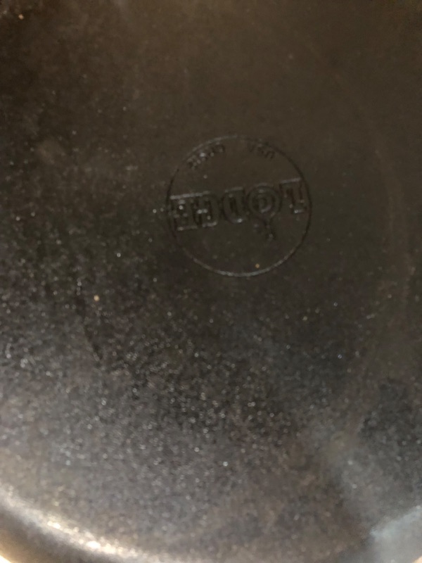 Photo 3 of Lodge 15 Inch Cast Iron Pre-Seasoned Skillet – Signature Teardrop Handle - Use in the Oven