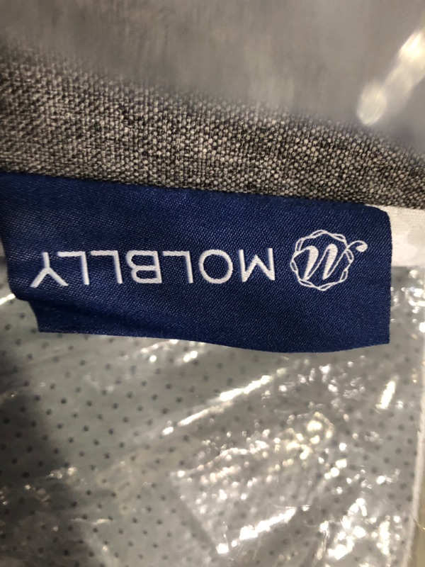 Photo 1 of **OPEN PRIOR, NOT ORIGINAL BOX** Molblly Folding Mattress, 3 inch Twin Tri-Folding Memory Form Mattress, Portable Trifold Mattress Topper with Washable Cover, Non-Slip Bottom Camping Mattress Guest Bed - 75"x38"x3"