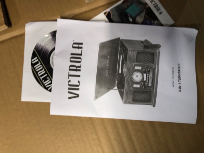 Photo 2 of Victrola Navigator 8-in-1 Classic Bluetooth Record Player with USB Encoding