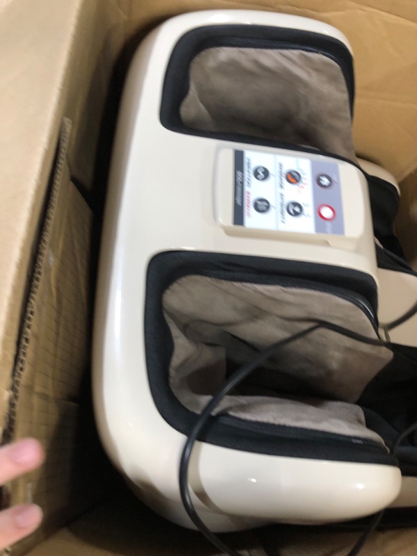 Photo 6 of * used * damaged * sold for parts/repair * 
Human Touch Reflex SOL Foot & Calf Massager w/ Heat - Plantar Fasciitis Relief + Circulation 