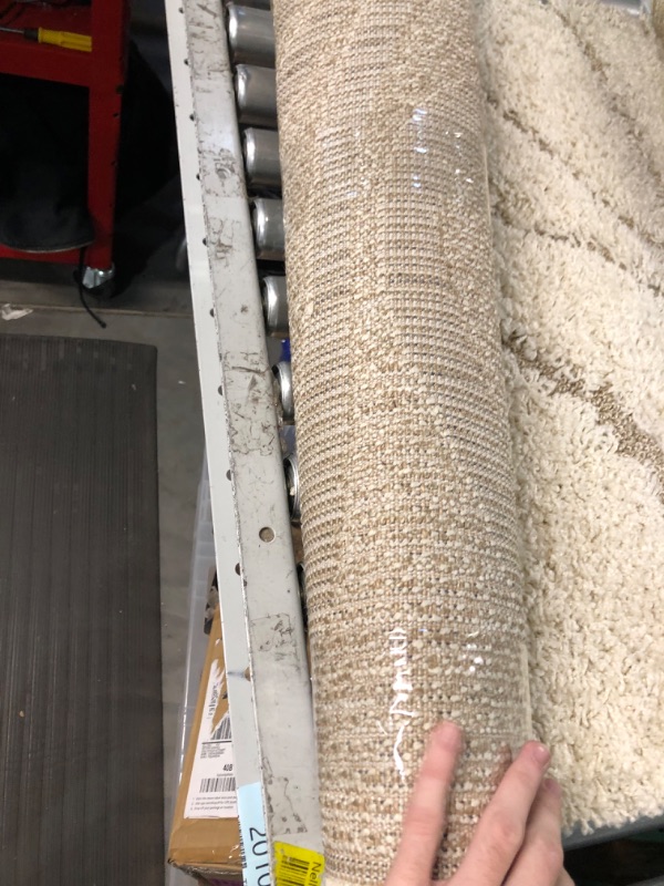 Photo 1 of **SEE NOTES**
nuLOOM Carolyn Cozy Soft & Plush Shag Area Rug, 5 ft 3 in x 7 ft 6 in, Cream Cream 5' 