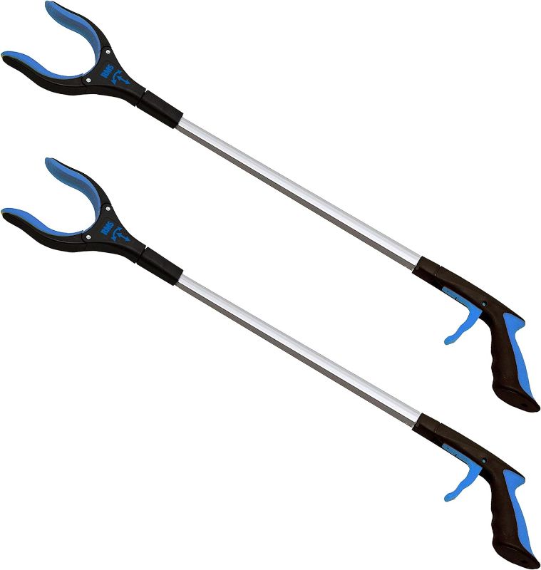 Photo 1 of Grabber Reacher Tool (Pack of 2) Blue